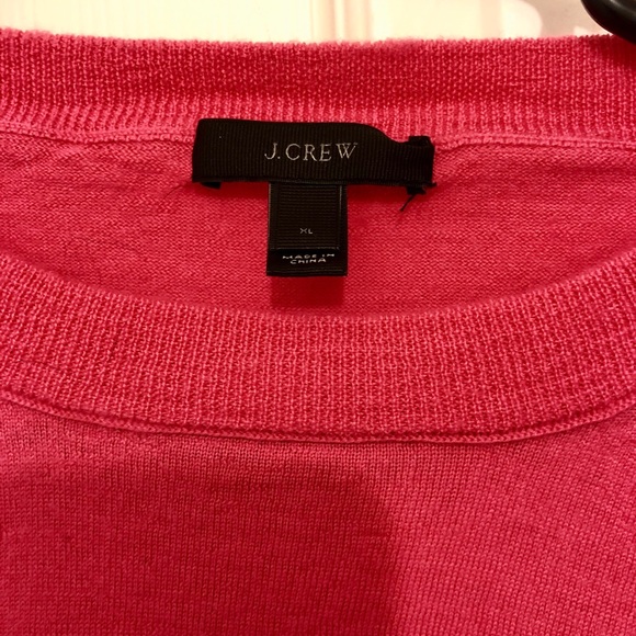 J Crew pink sweater, size XL - Picture 2 of 2